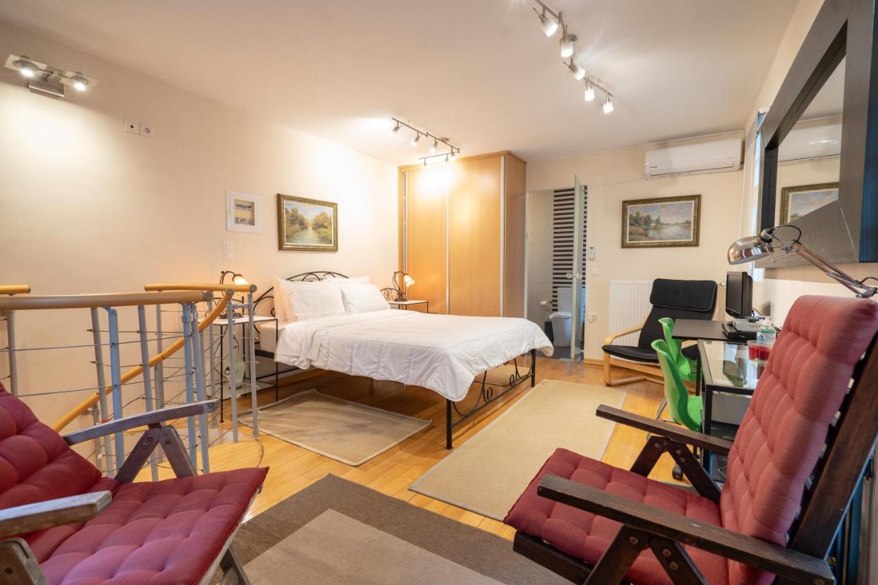 Acropolis Metro St.3 Bedrοοms 6 Persons Maisonette Афины Экстерьер фото
