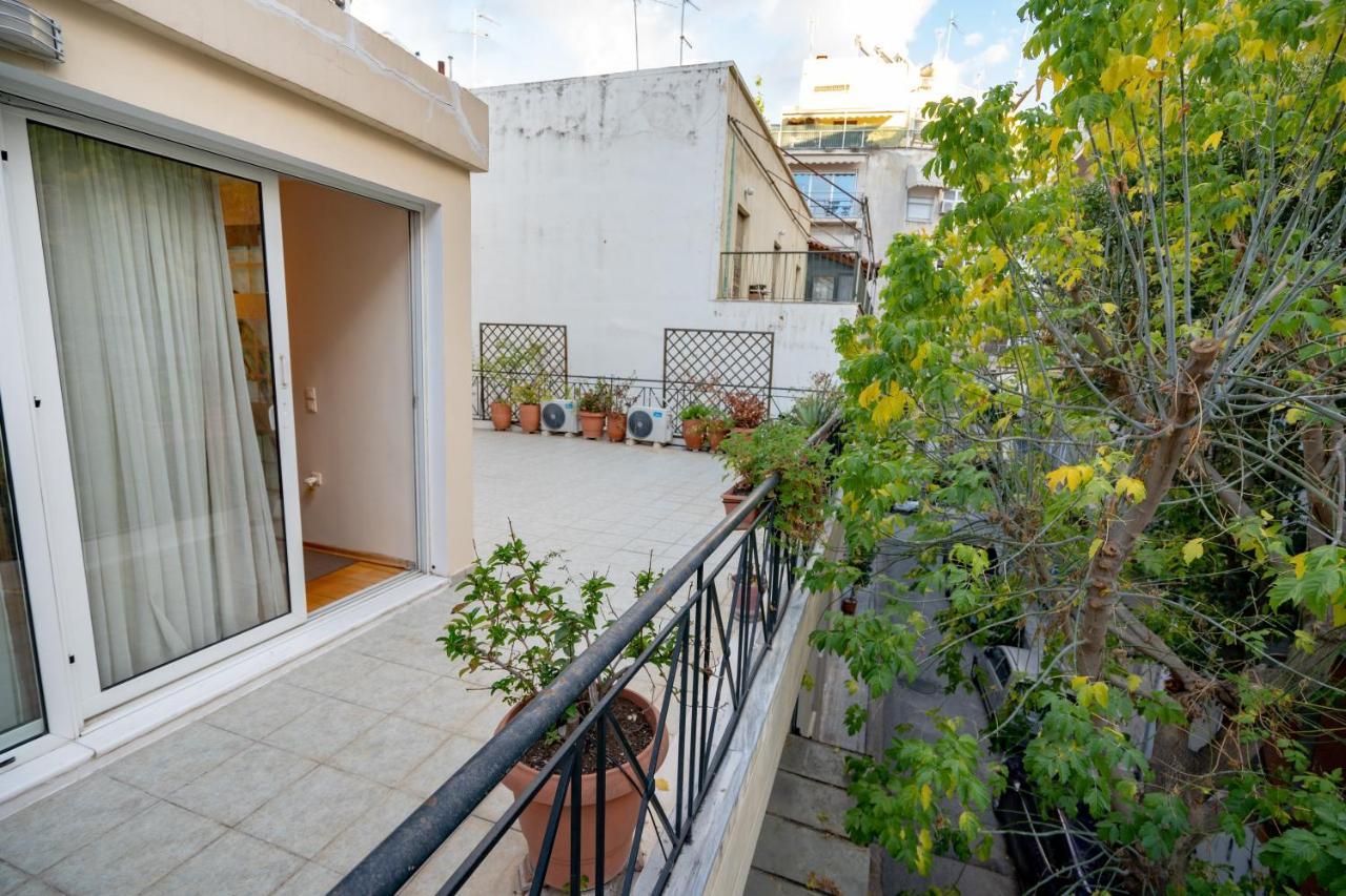 Acropolis Metro St.3 Bedrοοms 6 Persons Maisonette Афины Экстерьер фото