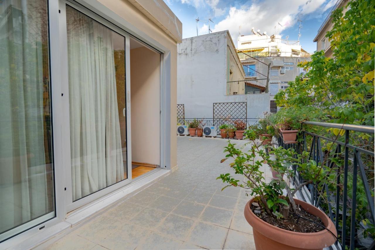 Acropolis Metro St.3 Bedrοοms 6 Persons Maisonette Афины Экстерьер фото